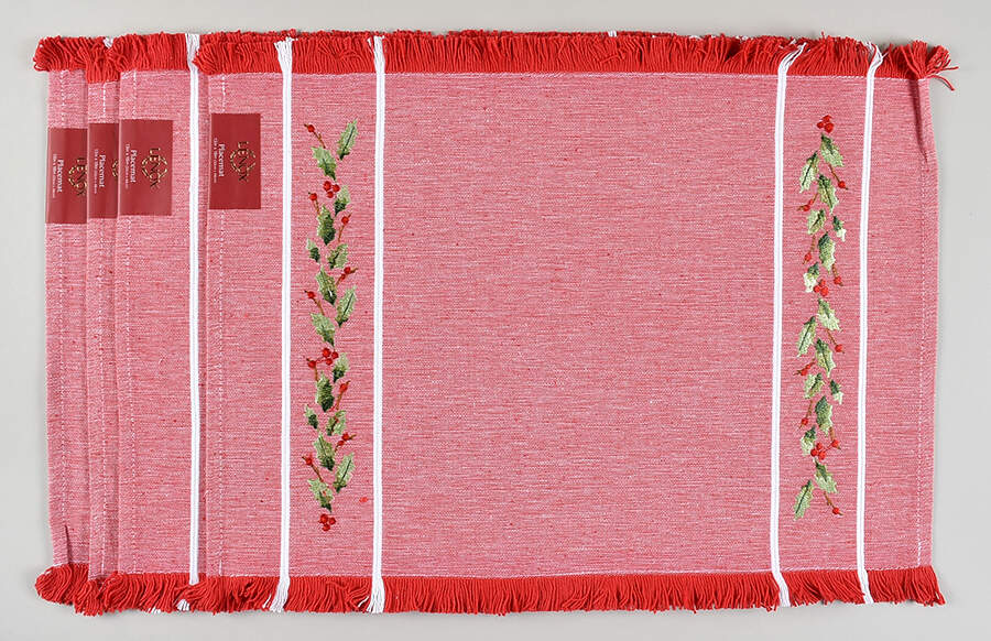 Holiday (Dimension) Cloth Placemat - Set of 4 by Lenox-1