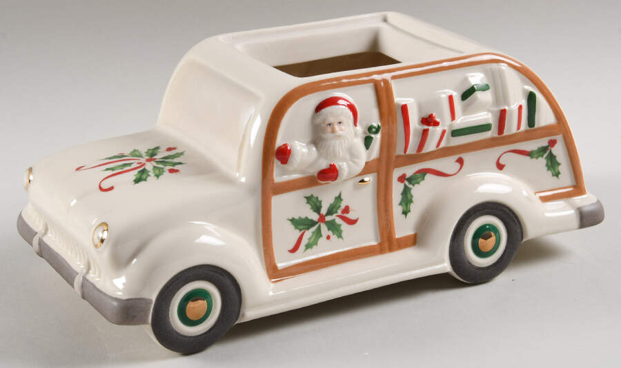 Holiday (Dimension) Figural Cookie Jar No Lid by Lenox-1