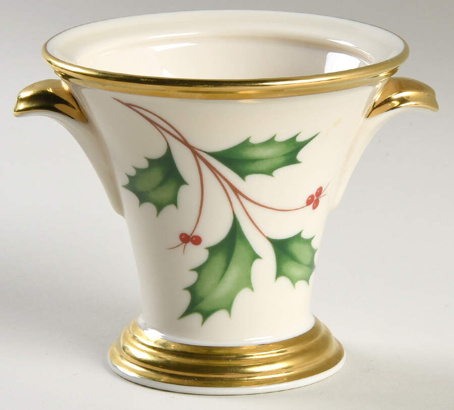 Holiday (Dimension) Sugar Bowl No Lid by Lenox-1