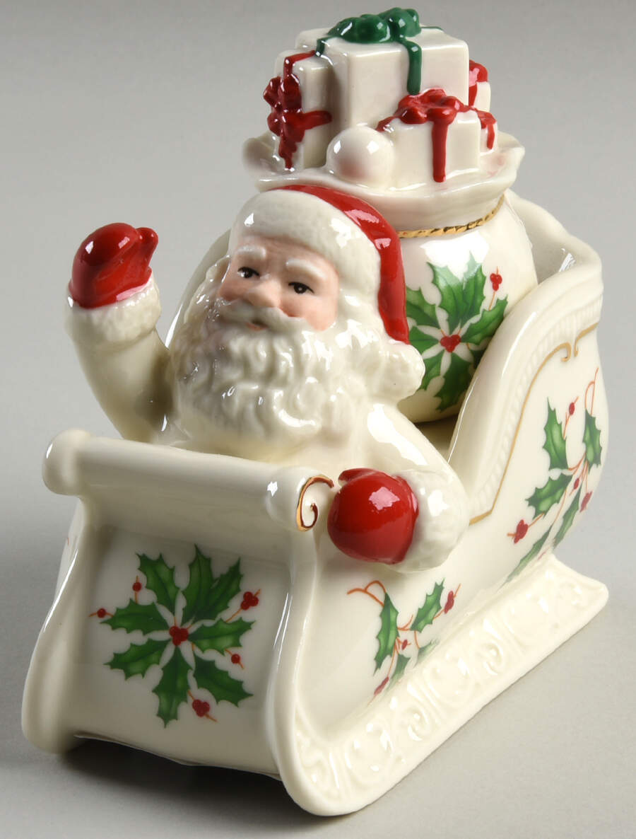 Holiday (Dimension) Figural Salt & Pepper Set by Lenox-1