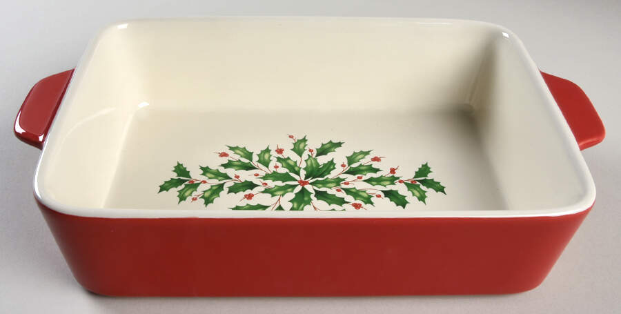 Holiday (Dimension) 11" Rectangular Baker by Lenox-1