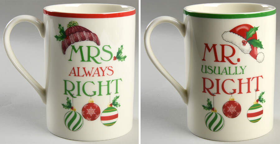 Holiday (Dimension) Accent Mug (MUGA44 & MUGA45) - Set of 2 by Lenox-1