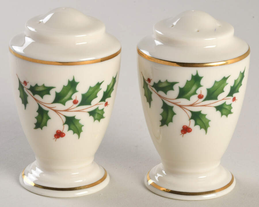 Holiday (Dimension) 99 Shape Salt & Pepper Set by Lenox-1