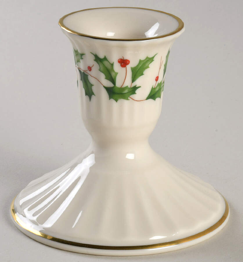 Holiday (Dimension) 3" Candlestick by Lenox-1