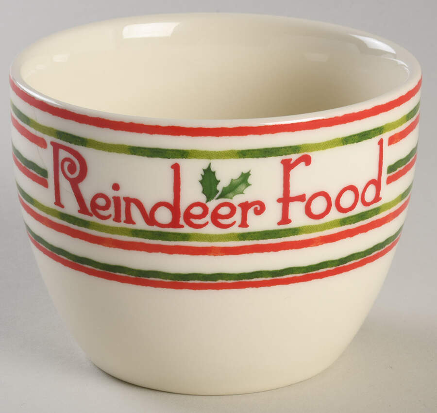Holiday (Dimension) Reindeer Food Bowl by Lenox-1