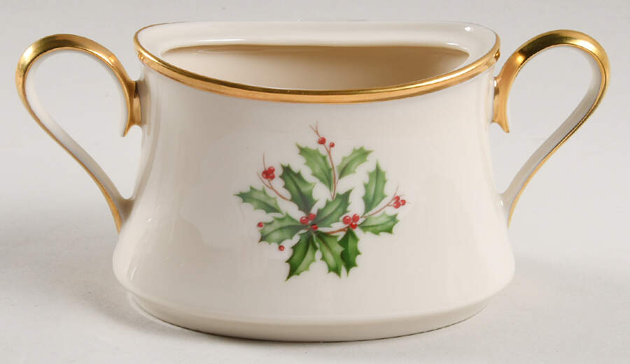 Holiday (Dimension) Mini Sugar Bowl No Lid by Lenox-1