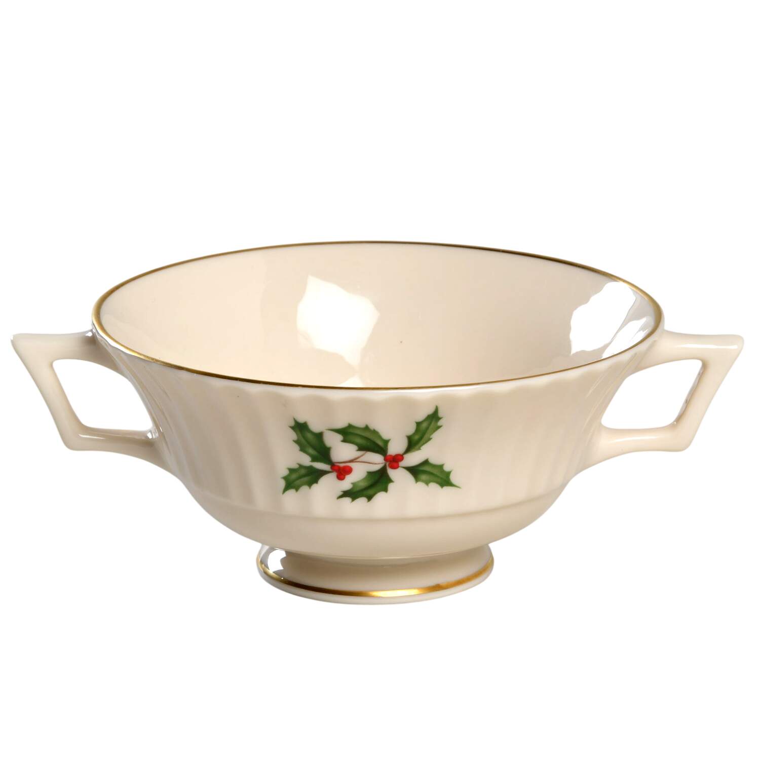 Holiday (Dimension) Footed Cream Soup Bowl by Lenox-1