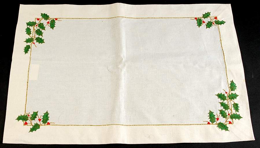 Holiday (Dimension) Cloth Placemat by Lenox-1