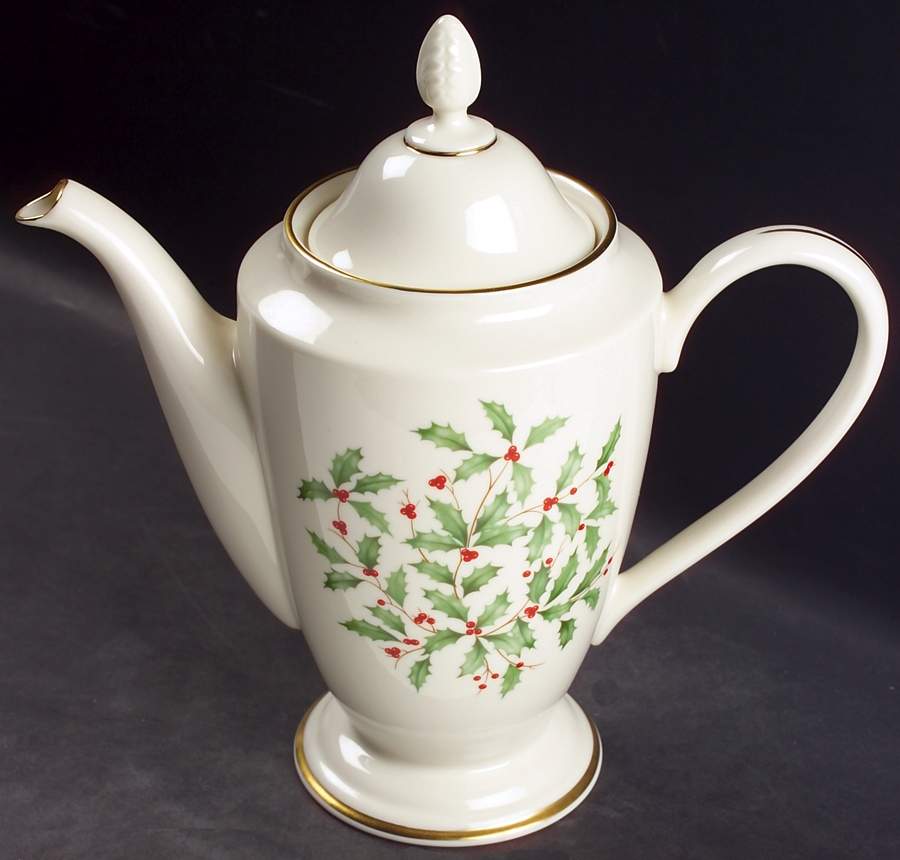 Holiday (Dimension) Coffee Pot & Lid by Lenox-1