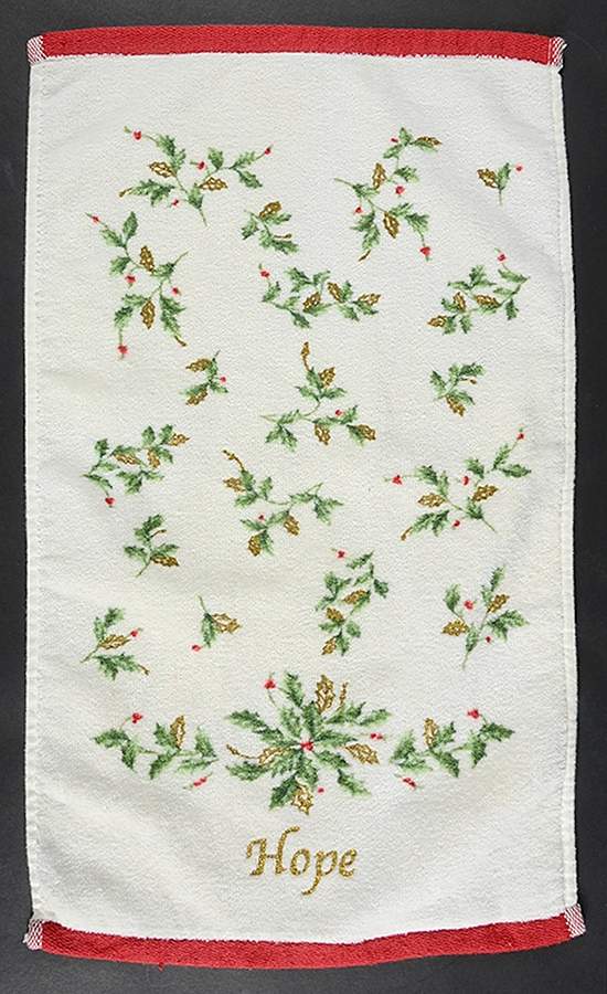 Holiday (Dimension) Cloth Fingertip Towel by Lenox-1