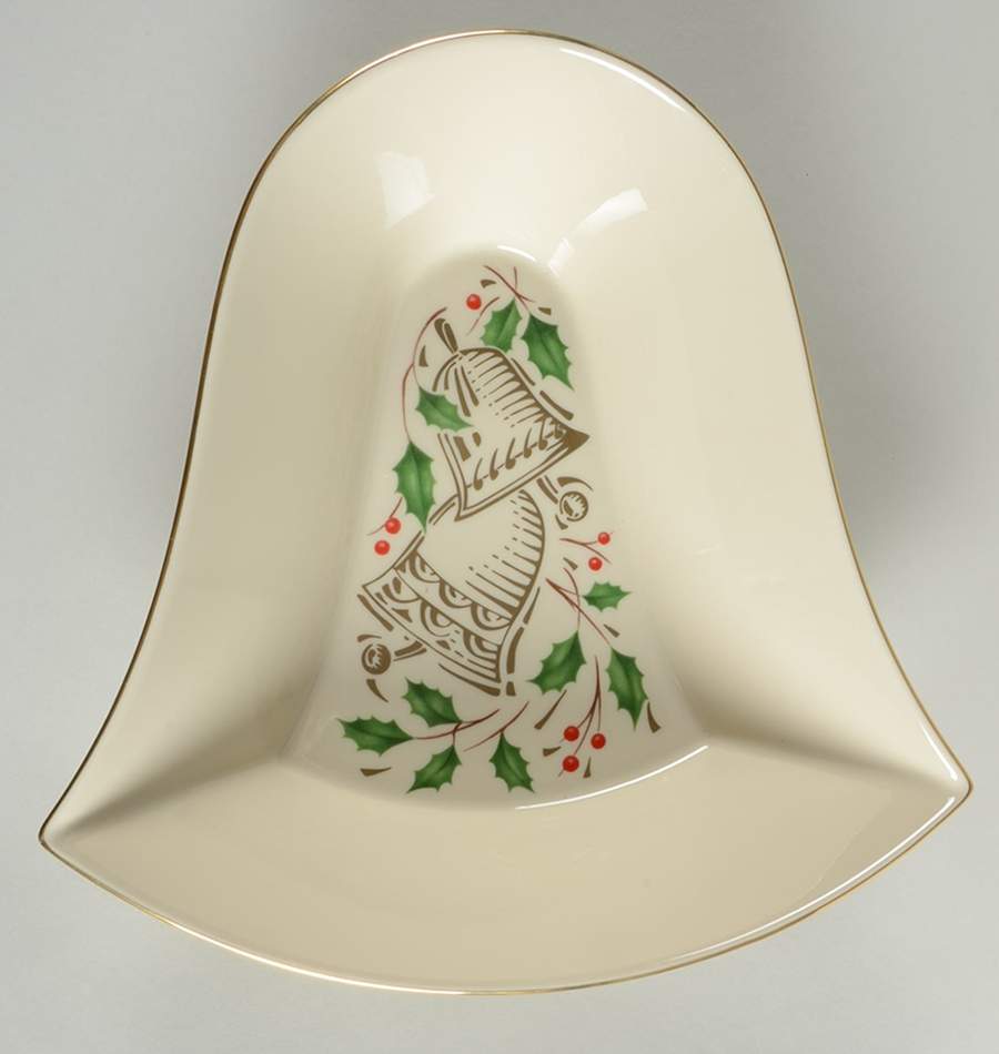 Holiday (Dimension) Bell Shape Dish by Lenox-1