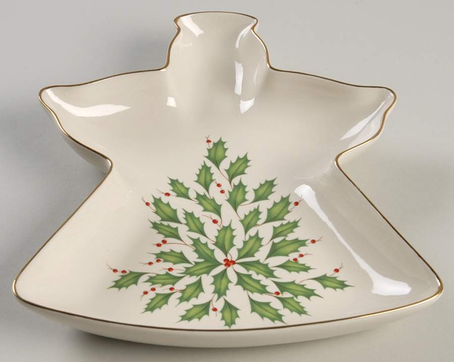 Holiday (Dimension) Angel Figural Open Candy Dish by Lenox-1