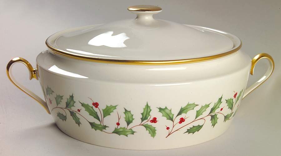 Holiday (Dimension) Round Covered Vegetable by Lenox-1