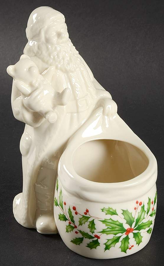 Holiday (Dimension) Santa Votive Candleholder by Lenox-1