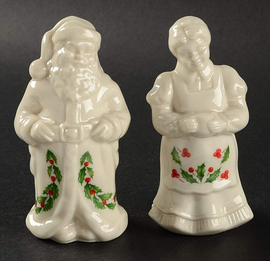Holiday (Dimension) Figural Salt & Pepper Set by Lenox-1