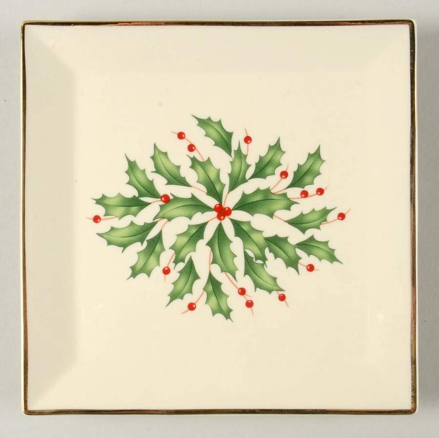 Holiday (Dimension) 6" Square Dish by Lenox-1