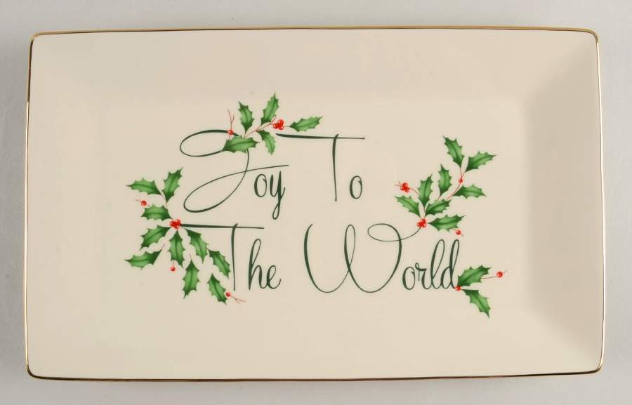 Holiday (Dimension) Rectangular Tray 11" by Lenox-1