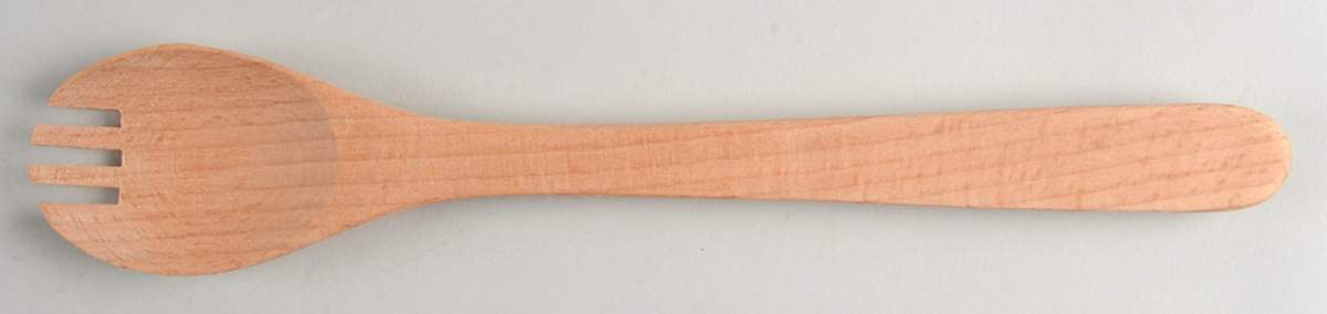 Holiday (Dimension) Solid Wood Salad Serving Fork by Lenox-1