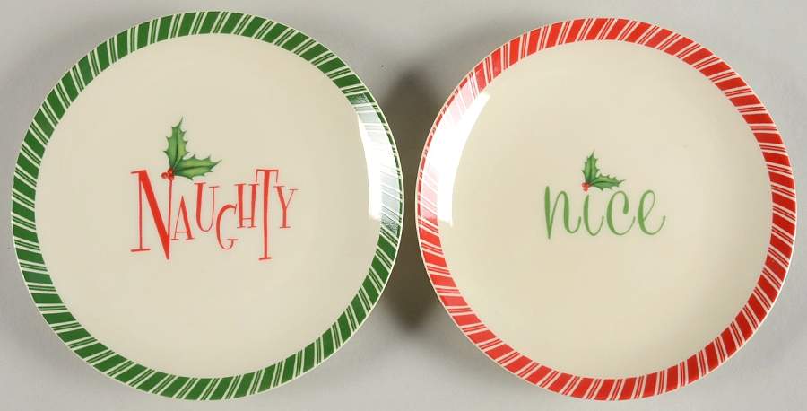 Holiday (Dimension) (Set of 2) 6" Party Plate (PAP6M1, PAP6M2) by Lenox-1