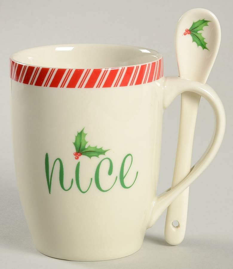 Holiday (Dimension) Mug & Spoon Set by Lenox-1