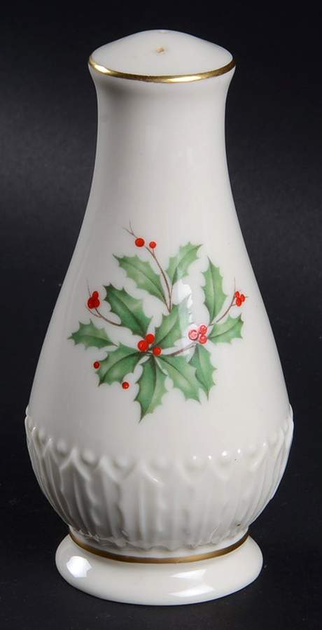 Holiday (Dimension) Sculpted Pepper Shaker by Lenox-1