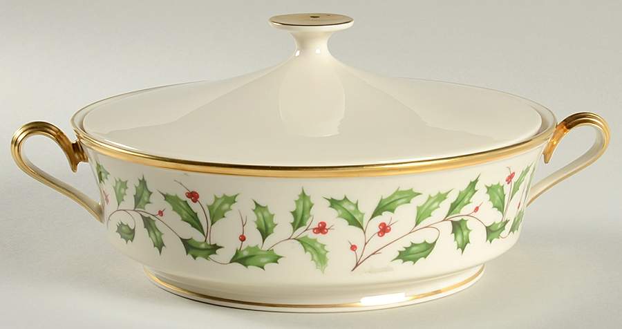 Holiday (Dimension) Round Covered Vegetable by Lenox-1