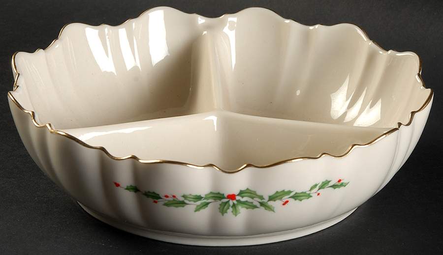 Holiday (Dimension) 3-Part Relish by Lenox-1