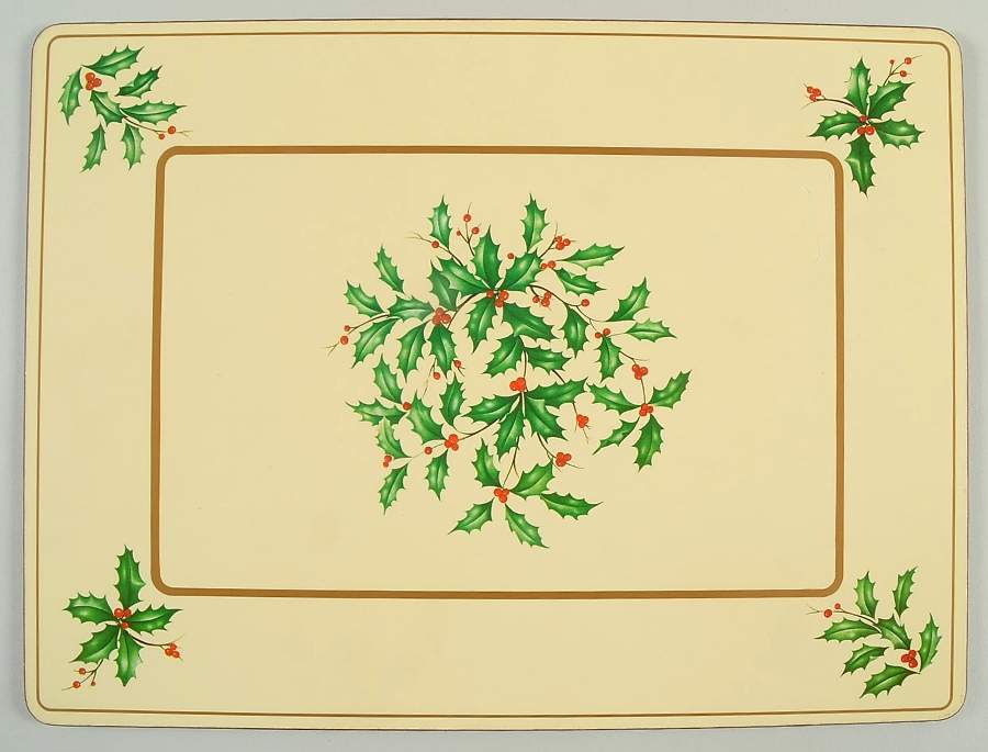 Holiday (Dimension) Corkboard Placemat by Lenox-1