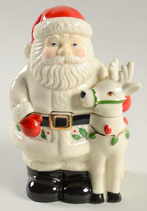 Holiday (Dimension) Candy Box & Lid by Lenox-1