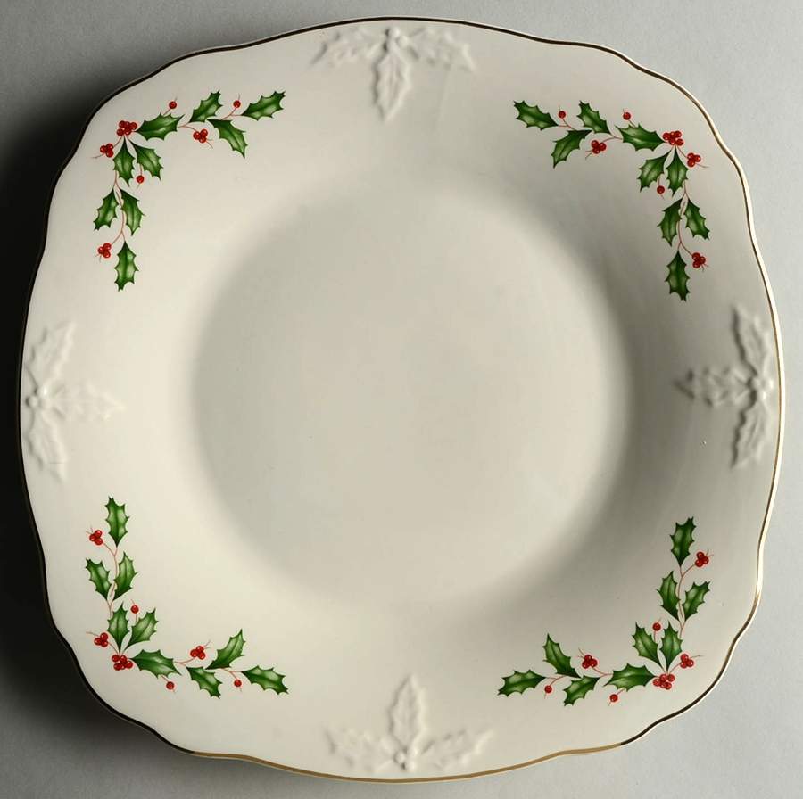 Holiday (Dimension) 11" Square Serving Platter by Lenox-1