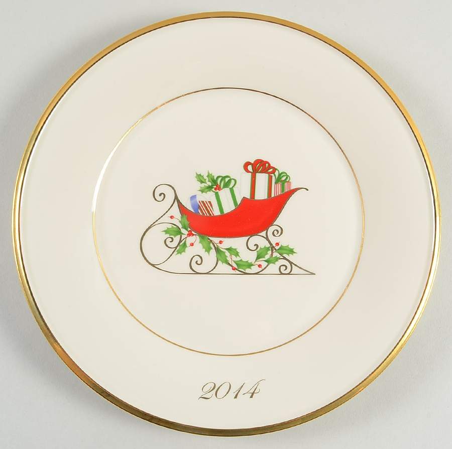 Holiday (Dimension) 2014 Annual Accent Luncheon Plate by Lenox-1