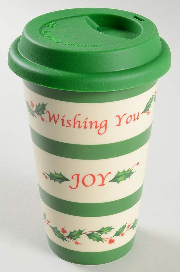Holiday (Dimension) Travel Tumbler & Silicone/Plastic Lid by Lenox-1