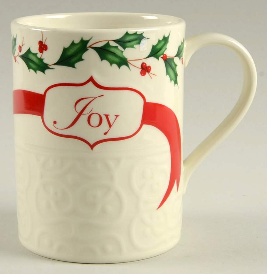 Holiday (Dimension) Carved Accent Mug by Lenox-1
