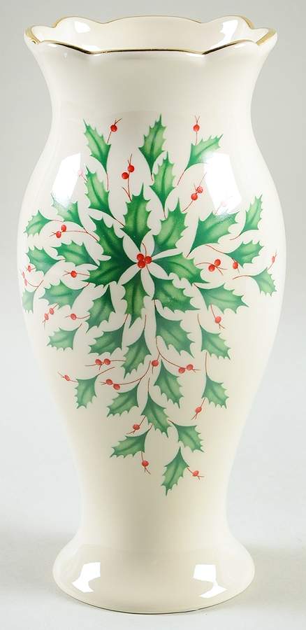 Holiday (Dimension) 8" Vase by Lenox-1