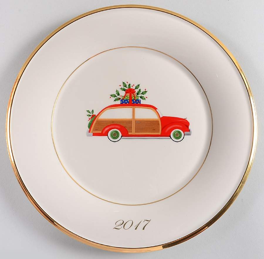 Holiday (Dimension) 2017 Annual Accent Luncheon Plate by Lenox-1