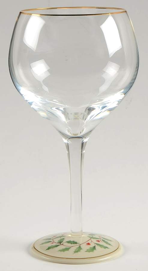 Holiday (Dimension) Glassware Wine Balloon by Lenox-1