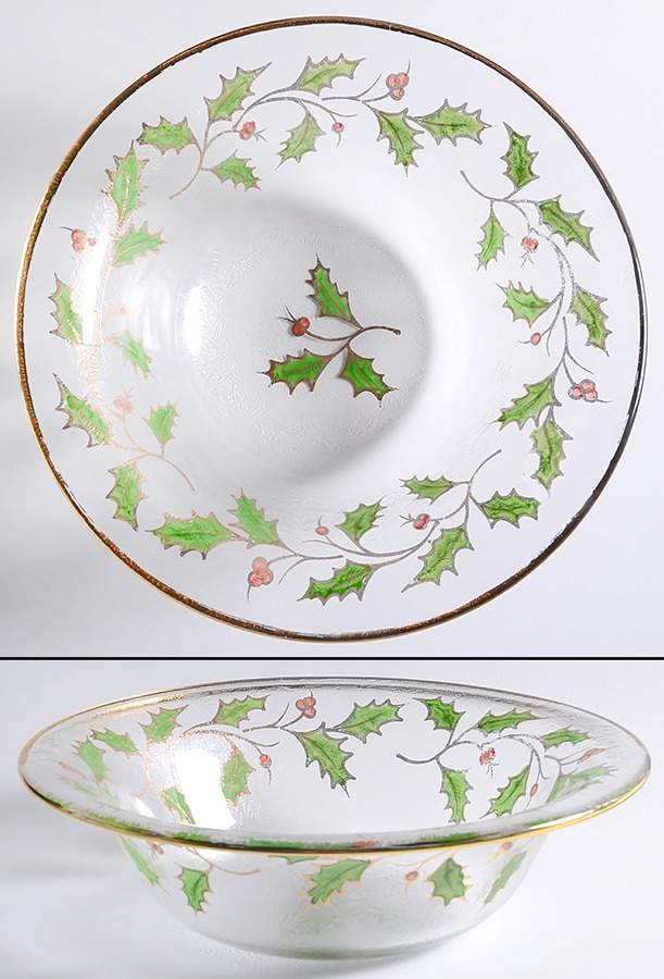 Holiday (Dimension) Glassware Serving Bowl by Lenox-1