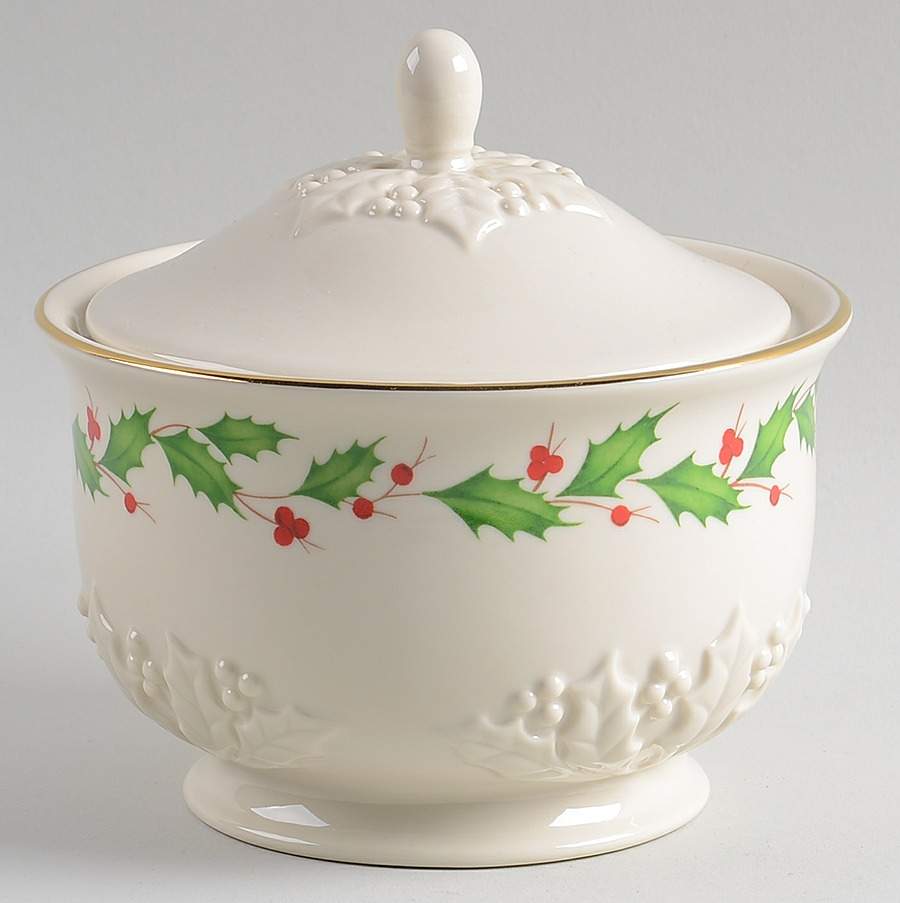Holiday (Dimension) Treat Jar & Lid by Lenox-1
