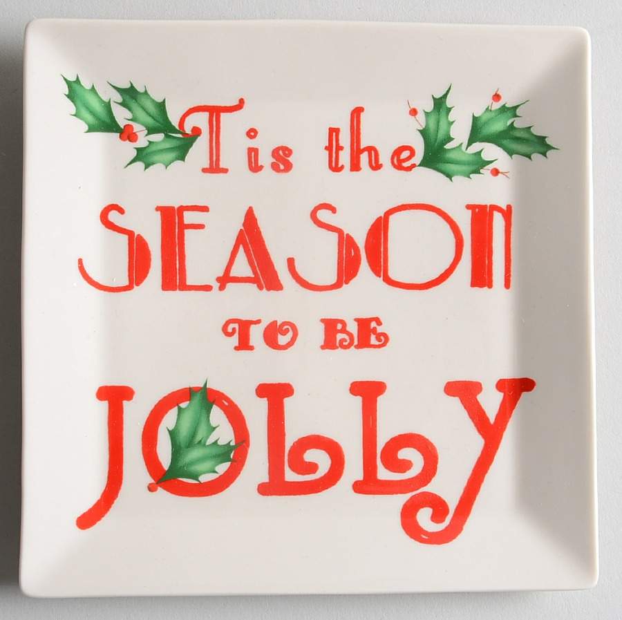 Holiday (Dimension) Square Tidbit Plate by Lenox-1