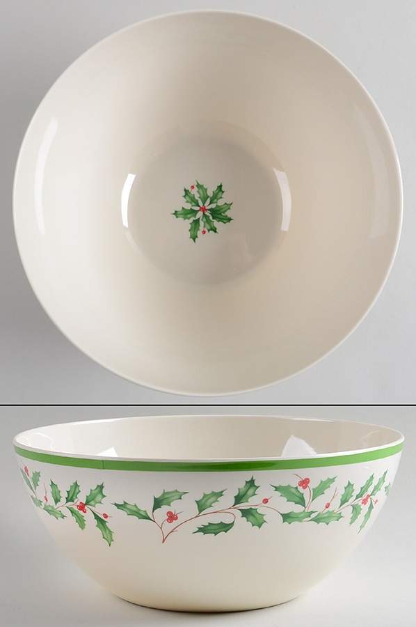 Holiday (Dimension) Large Melamine Serving Bowl by Lenox-1
