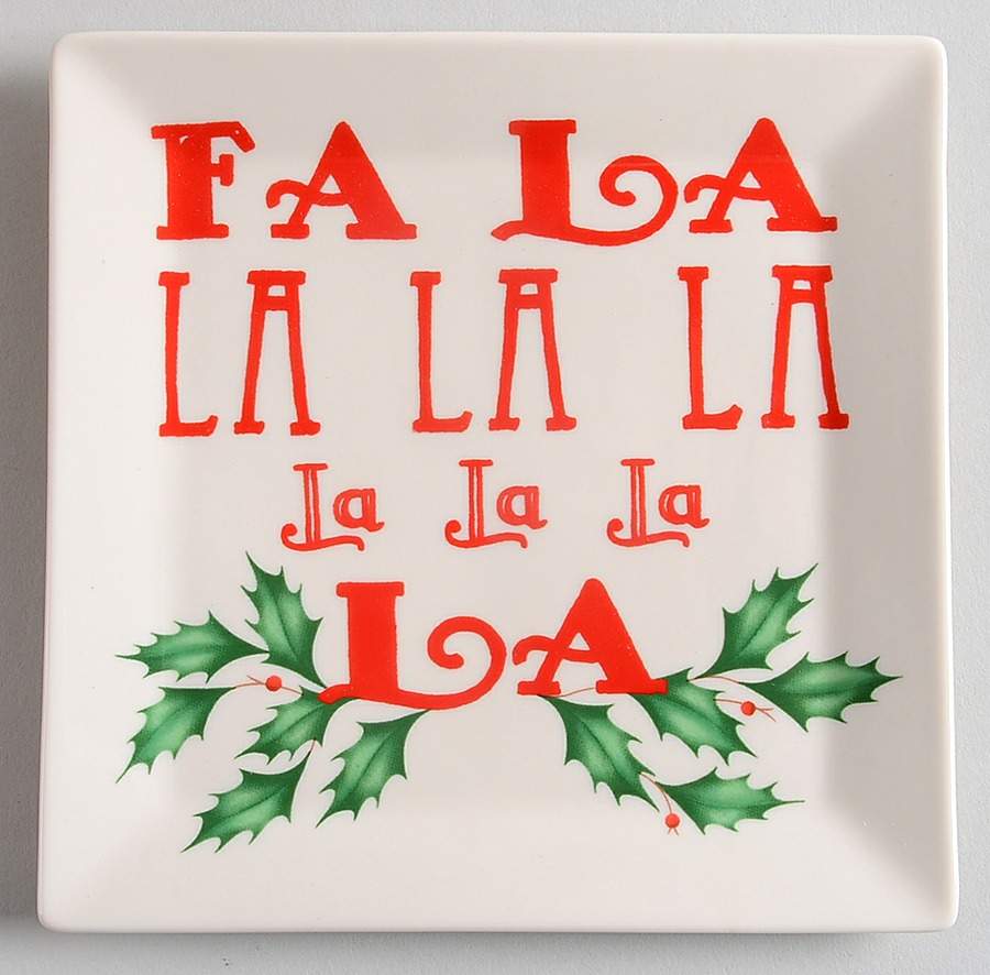 Holiday (Dimension) Square Tidbit Plate by Lenox-1