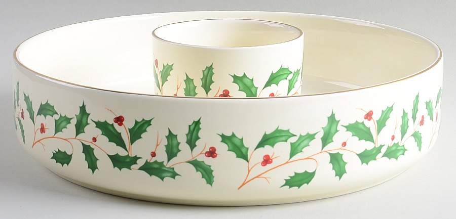 Holiday (Dimension) (2 Piece) Chip & Dip Set by Lenox-1