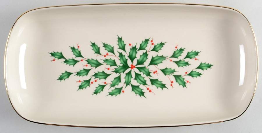 Holiday (Dimension) 14" Bread Tray by Lenox-1