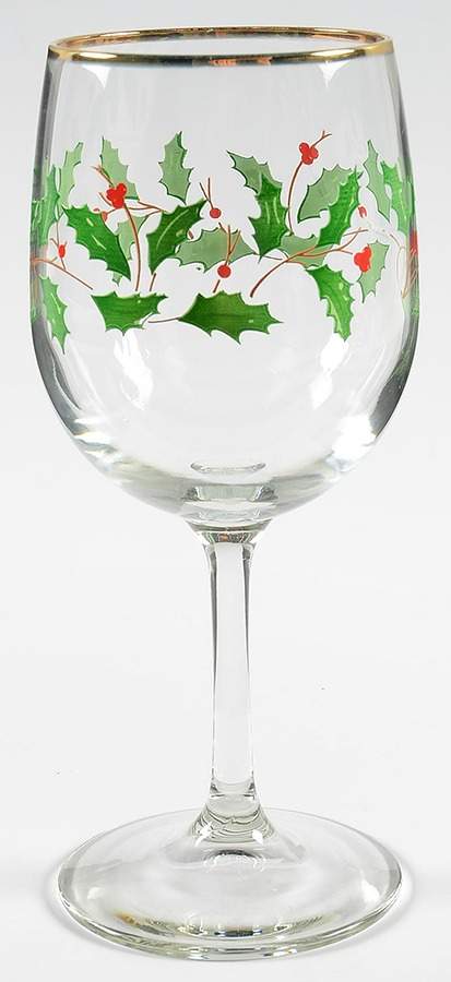 Holiday (Dimension) 10 Oz Glassware Goblet by Lenox-1