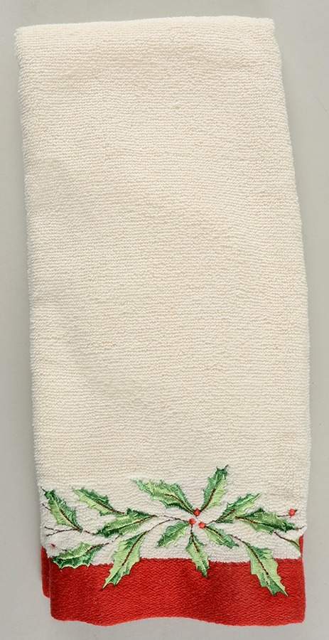 Holiday (Dimension) Cloth Hand Towel by Lenox-1