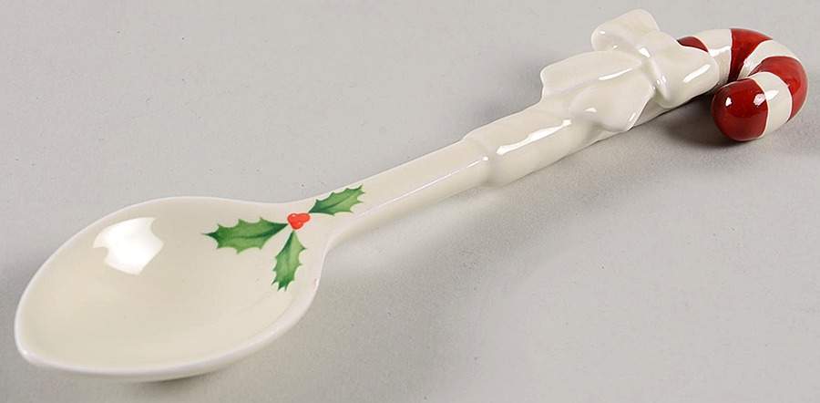 Holiday (Dimension) All Ceramic Sugar Spoon by Lenox-1