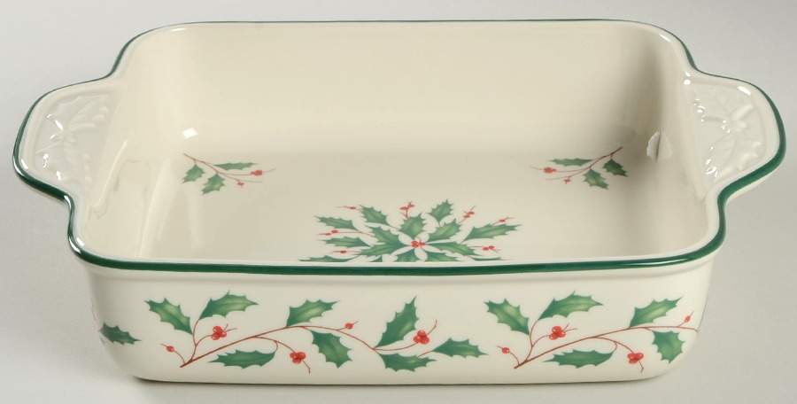 Holiday (Dimension) 10" Square Baker by Lenox-1