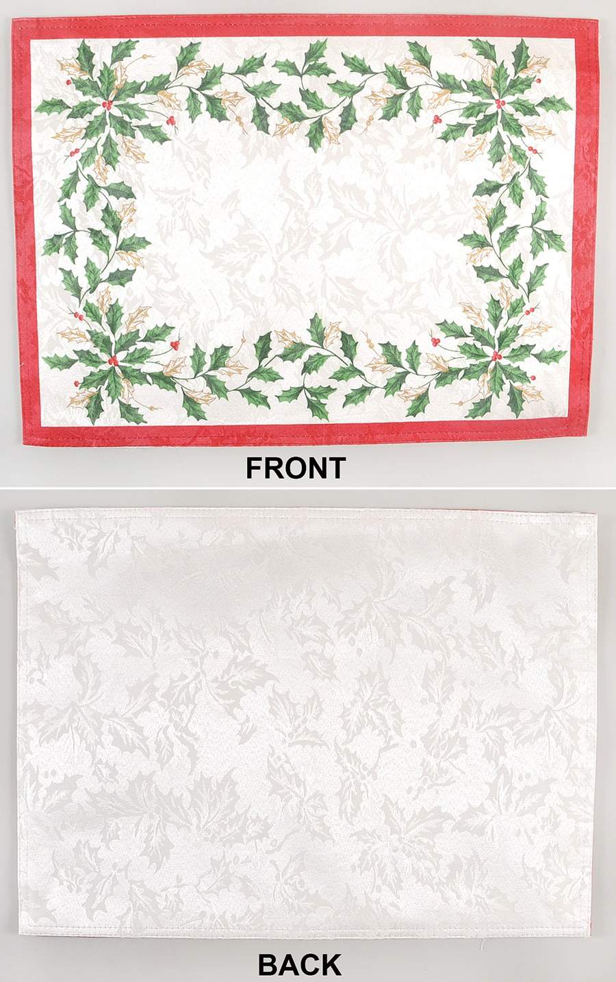 Holiday (Dimension) Reversible Cloth Placemat by Lenox-1