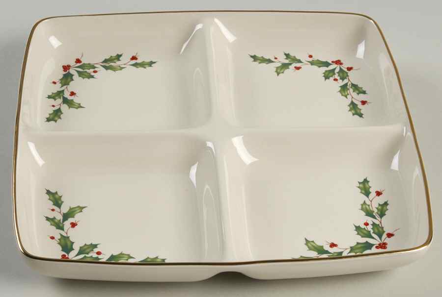 Holiday (Dimension) 1 Piece 4 Part Square Server by Lenox-1