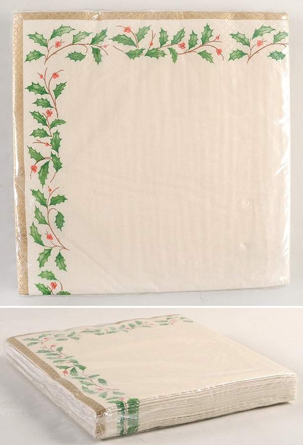 Holiday (Dimension) Package of Paper Dinner Napkins by Lenox-1